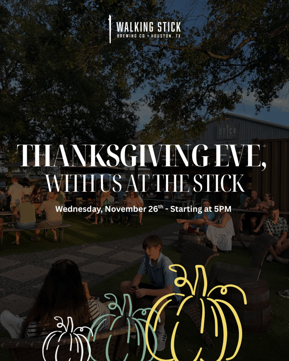 Thanksgiving Eve with us at the Stick!